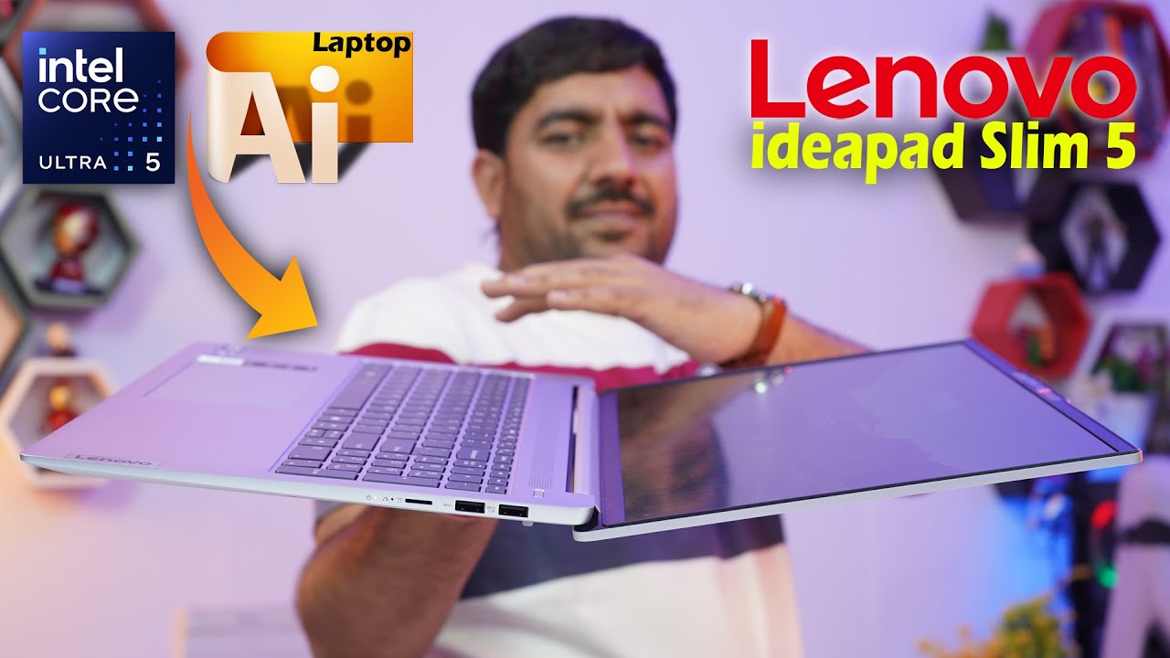 Распаковываем мощный Lenovo Ideapad Slim 5 с процессором Intel Core Ultra 5 125h — ноутбук на баз...