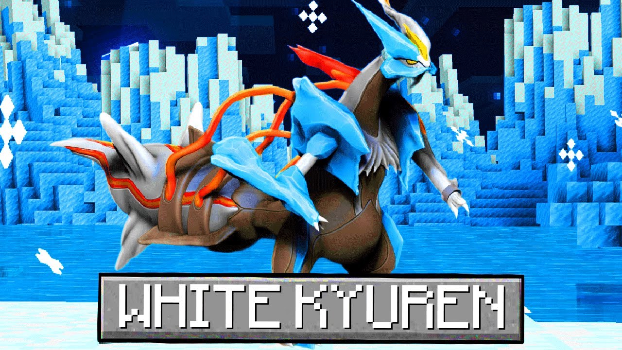WHITE KYUREM A FUSÃO MAIS INCRIVEL DO PIXELMON!! PARADEX