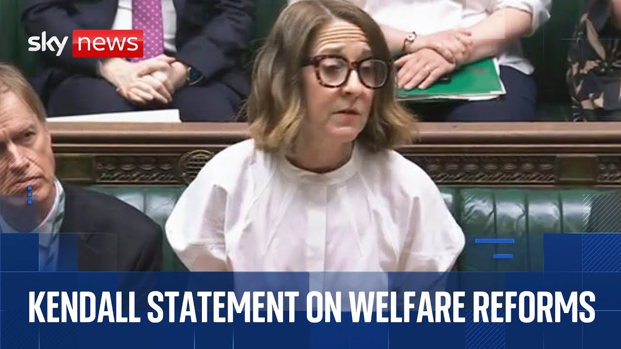 Liz Kendall delivers Commons statement on welfare reforms as govt fends off rebellion