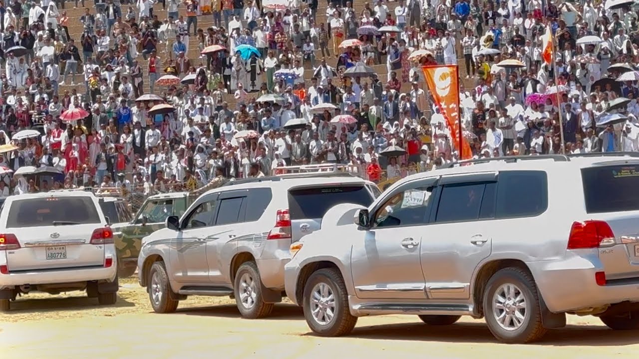 #ጉድ_ረኣዩ ዓለም ዘገረመ ኣቀባብላ መራሕቲ ዓጋመ ሙሉእ ተለቒቑ! 10000view Best Meskel festival agame #tiktok #habesha 