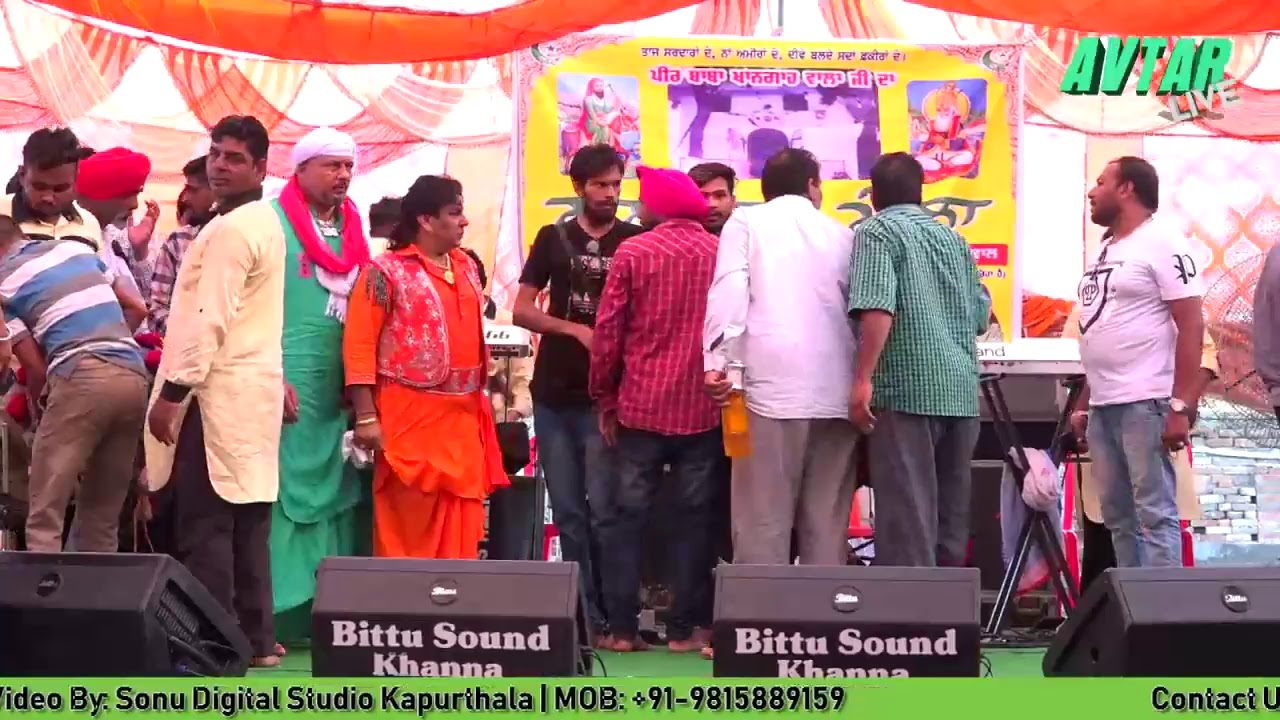 Live Mela Peer Baba Khangha Ji Swall (Sultanpur Lodhi)| Durga Rangila