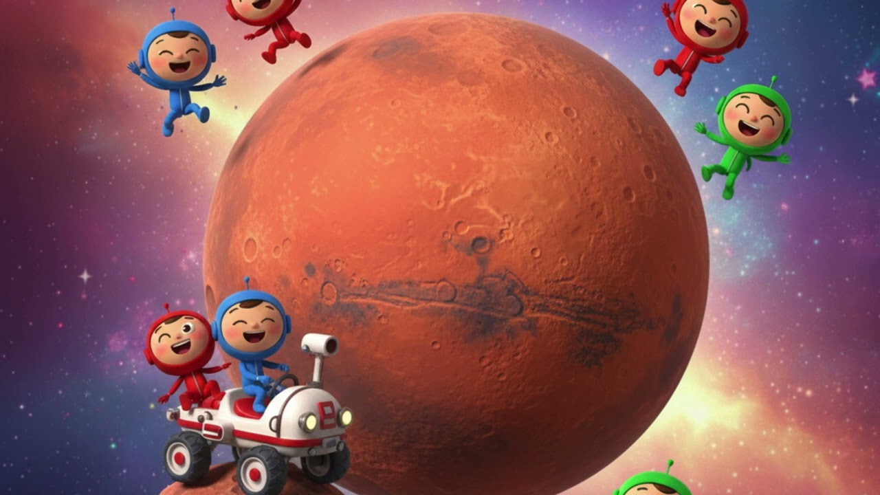 Planet Song for Kids 🌍 | Learn Solar System with Fun 3D Animation