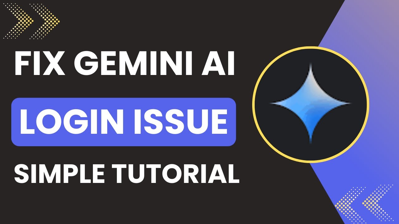 How To Fix Gemini AI Login Issue