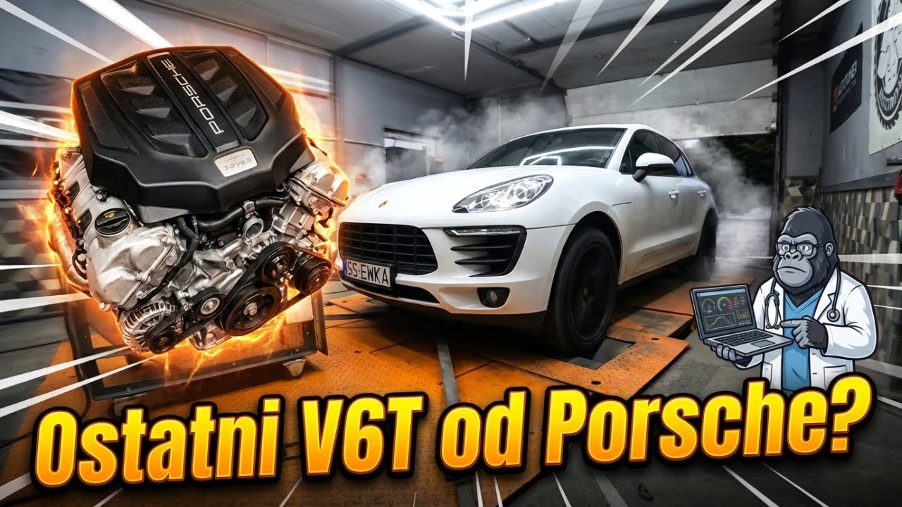 🔝🔋 Chiptuning Porsche Macan S 3.0T 340KM stage1 + PDK mod 🔝🔋 // adBLUE serwis w MB 23y etc