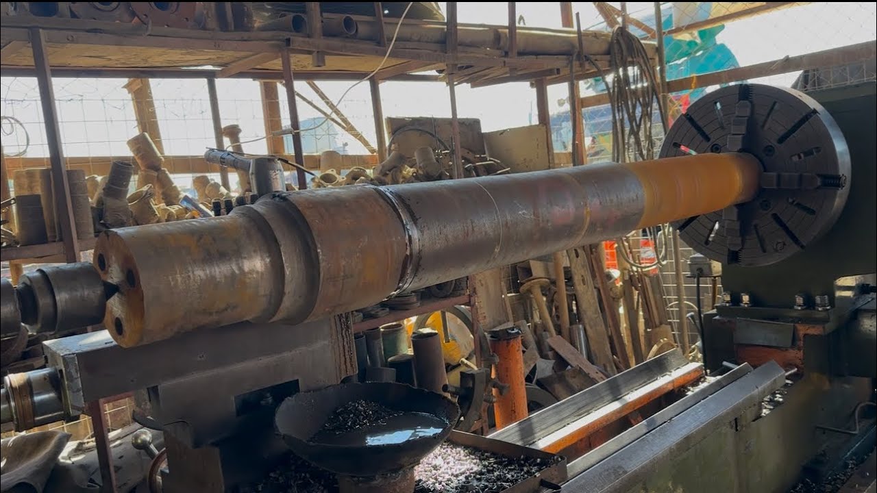 Mastering Crankshaft Making for StoneCrusher Machines | Unbelievable EngineeringSkills