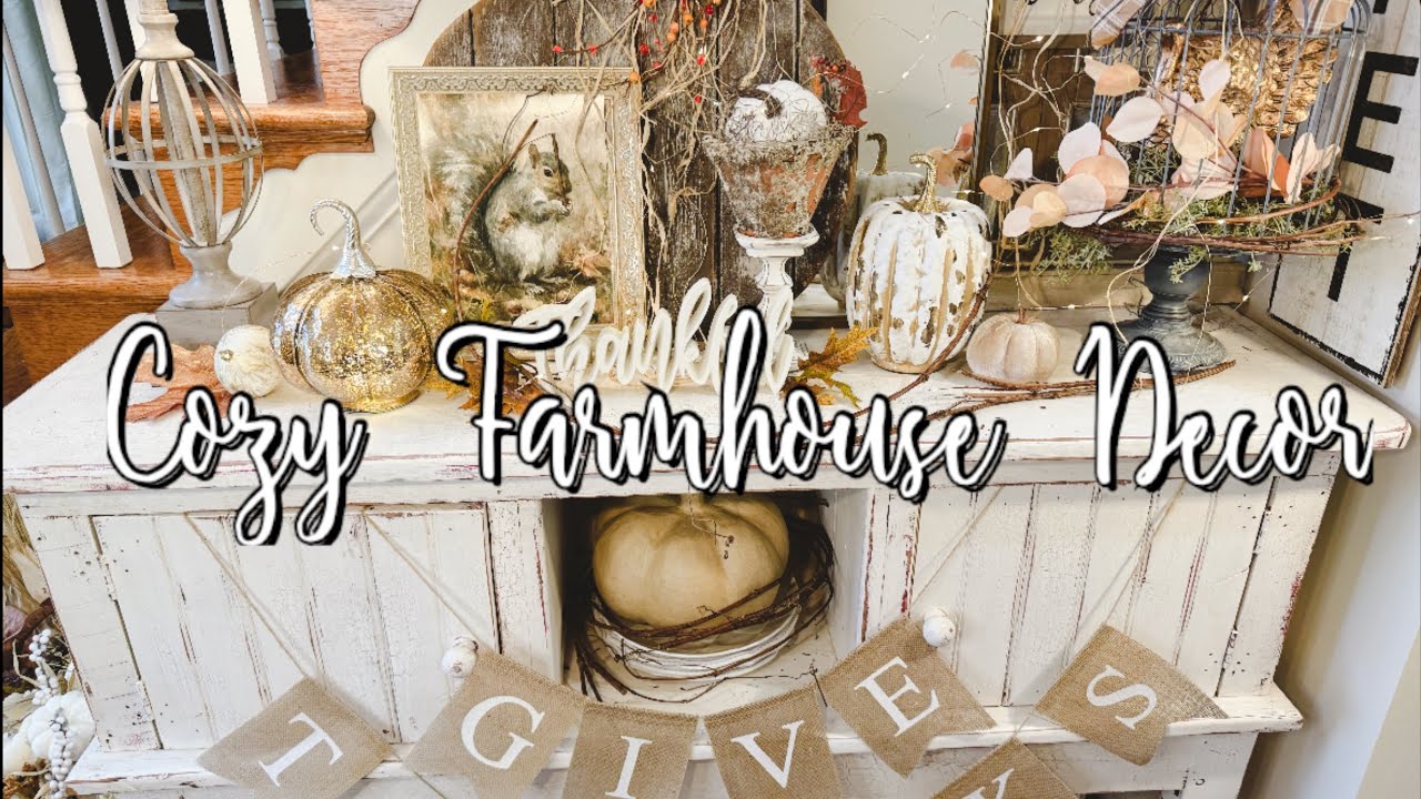 Быстрое украшение фермерского дома с помощью рождественских идей! #decoratewithme #farmhouse