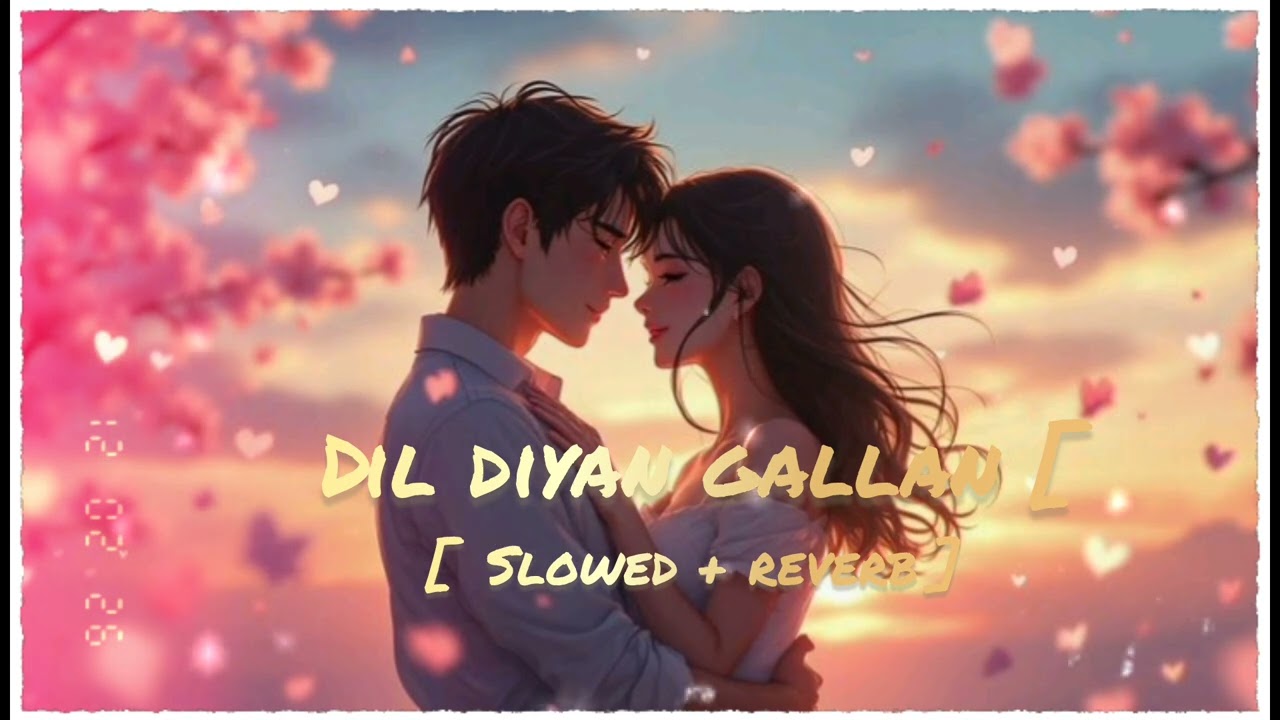 Dil diyan gallan [ Slowed + reverb ] - Lofi remix - Atif aslam || Wild waves 🖤 