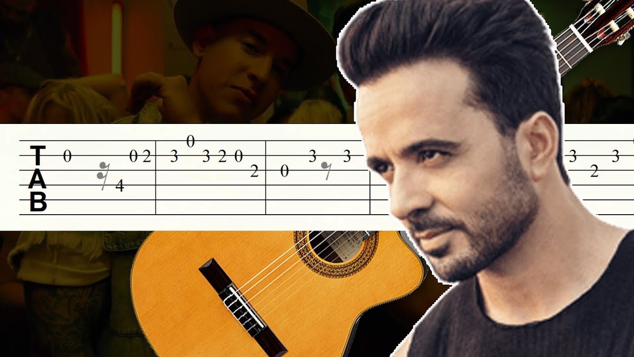 Despacito / Luis Fonsi / Daddy Yankee / Guitarra Tutorial / Tablatura