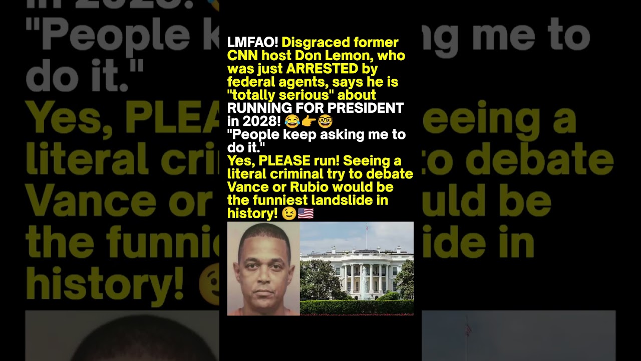 Don Lemon Floats 2028 Presidential Bid 🇺🇸