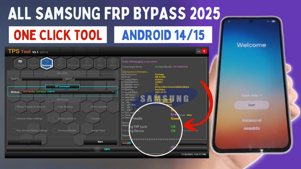 New Method!! Samsung FRP Unlock Android 14/15 | All Samsung FRP Bypass 100% Working | SB Mobile LAB📲