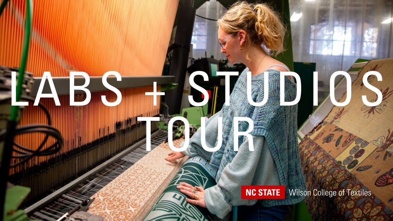Tour the labs and studios at the Wilson College of Textiles!