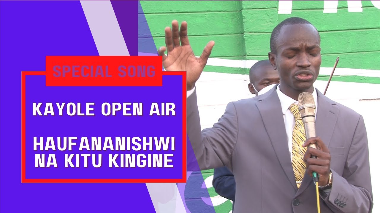 HAUFANANISHWI NA KITU KINGINE