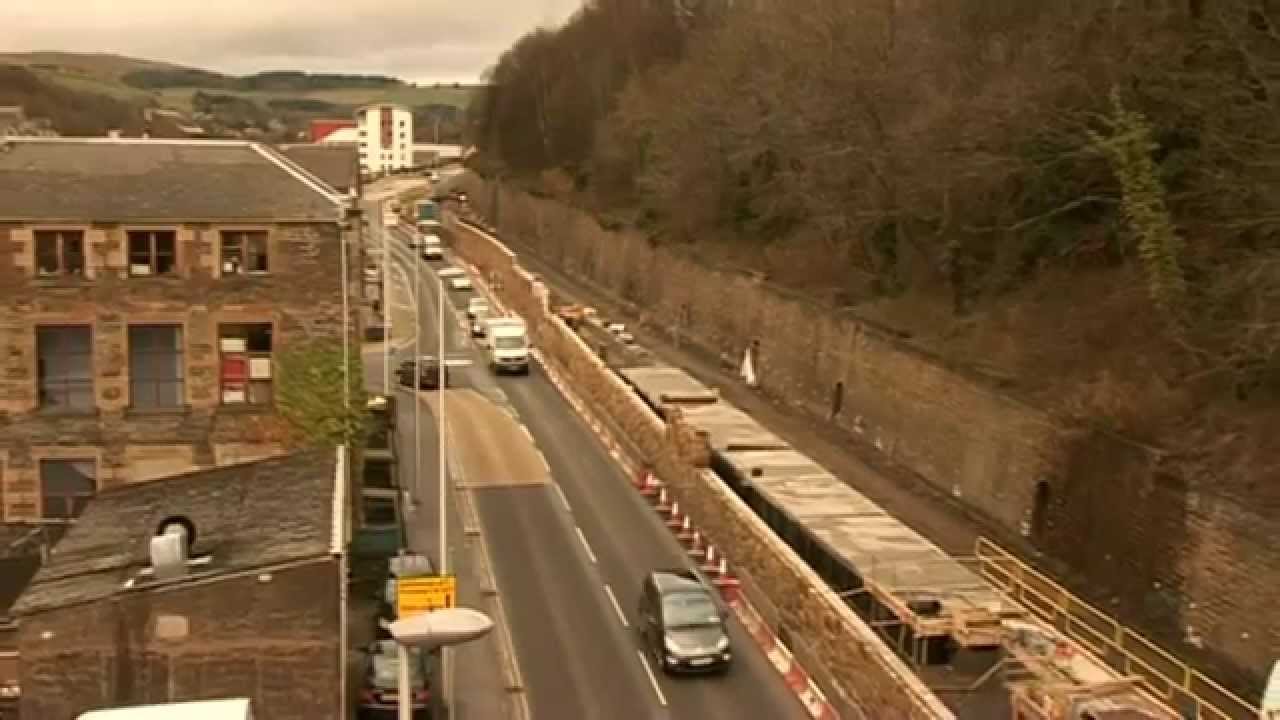 BORDERS RAILWAY FROM START TO FINISH SERIES 4 TEASER - GALASHIELS TRANSPORT INTERCHANGE