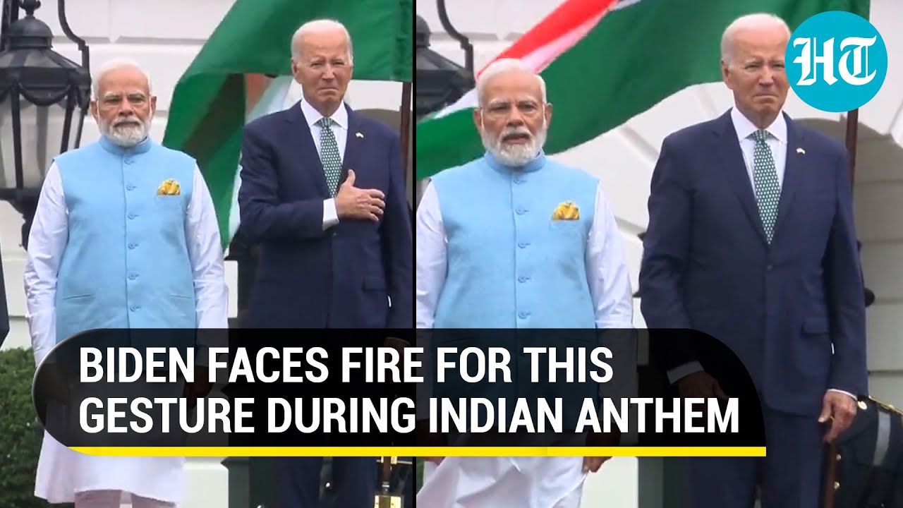 Biden Mocked for 'Disrespecting' Indian National Anthem | Russian Media Slam U.S. President