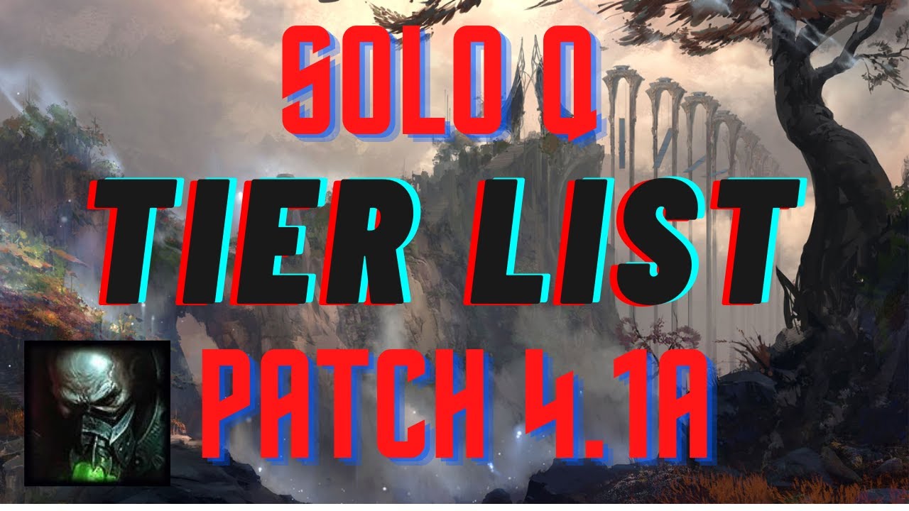 Patch 4.1a Tier List | Wild Rift