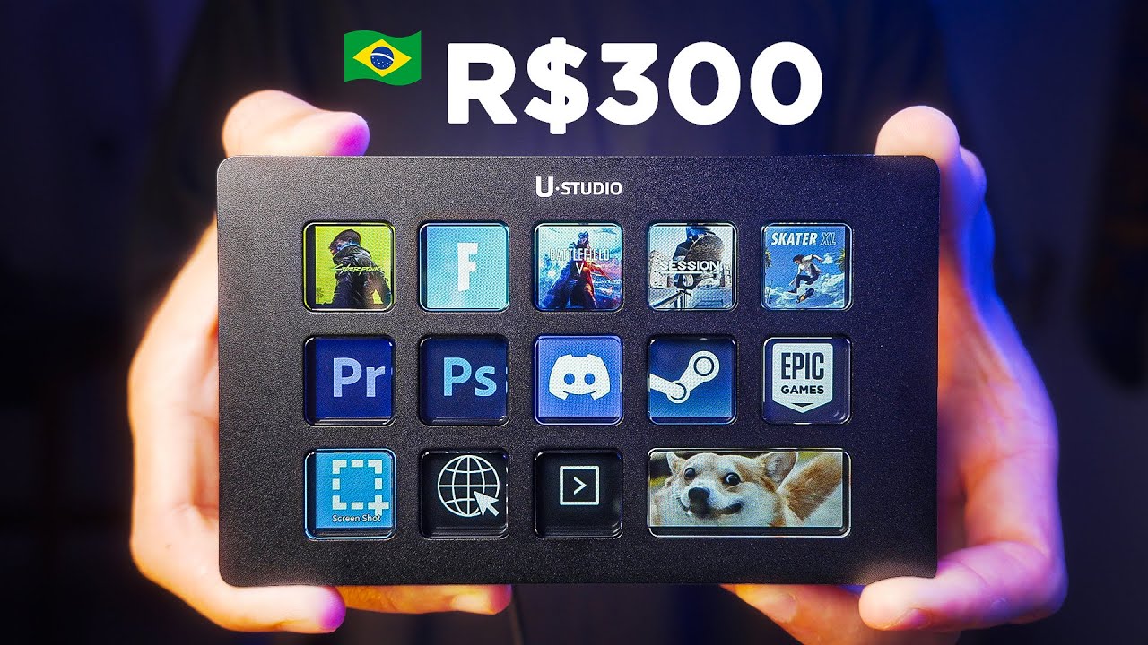 Comprei o STREAMDECK da ULANZI! É Bom? Vale a Pena?