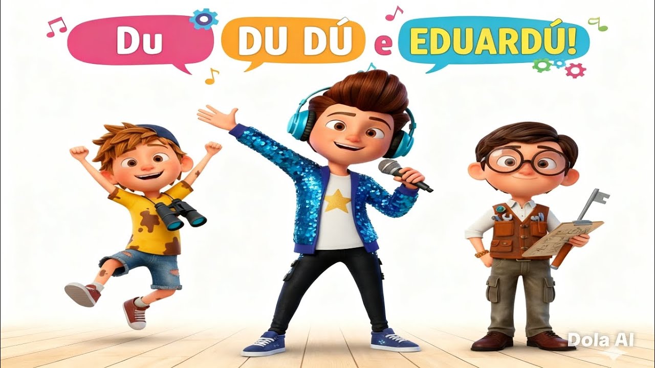 Os Amigos, Du,Dudu e Eduardo.Que 😎 legal!!!!