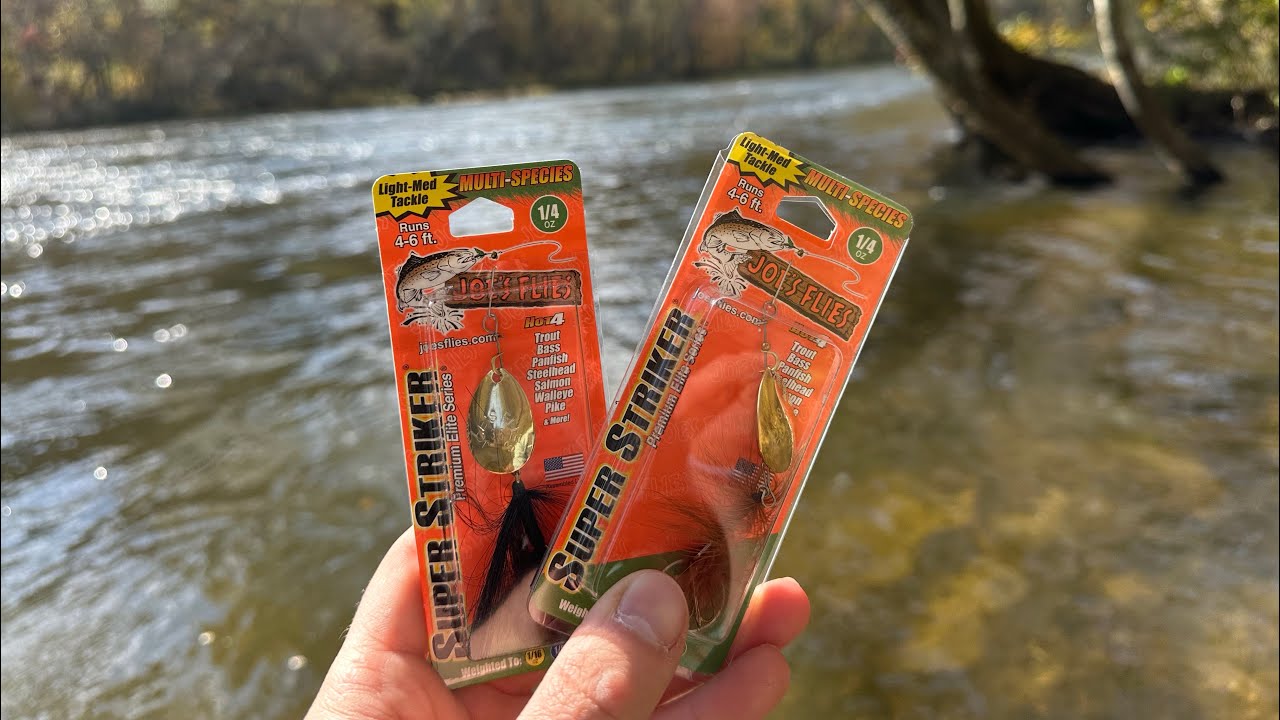 Hiwassee River- Fishing for Fall Trout on the Joe's Fly Spinner
