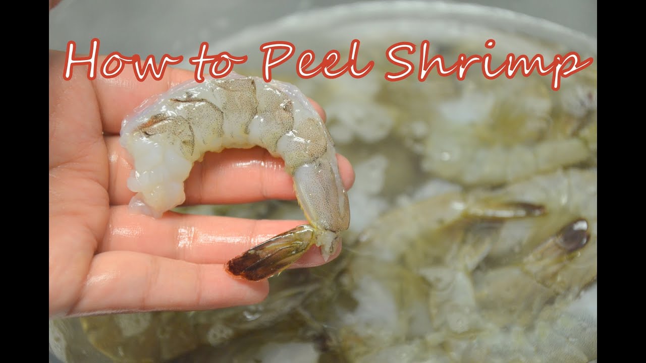 How to Peel & Devein Shrimp in 5 seconds วิธีปอกเปลือกกุ้งแสนง่ายใน5วินาที-RinsCookbook