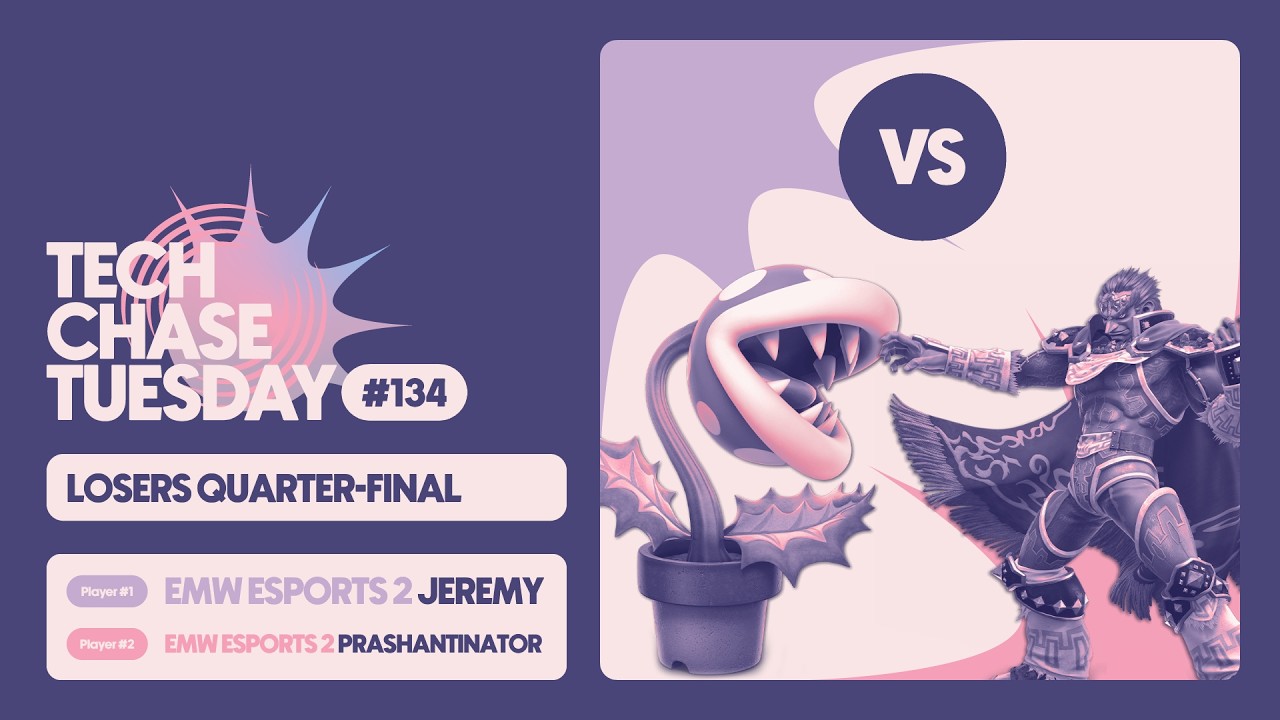EMW Esports 2 | Jeremy vs EMW Esports 2 | prashantinator | Losers Quarters | Tech Chase Tuesday 134
