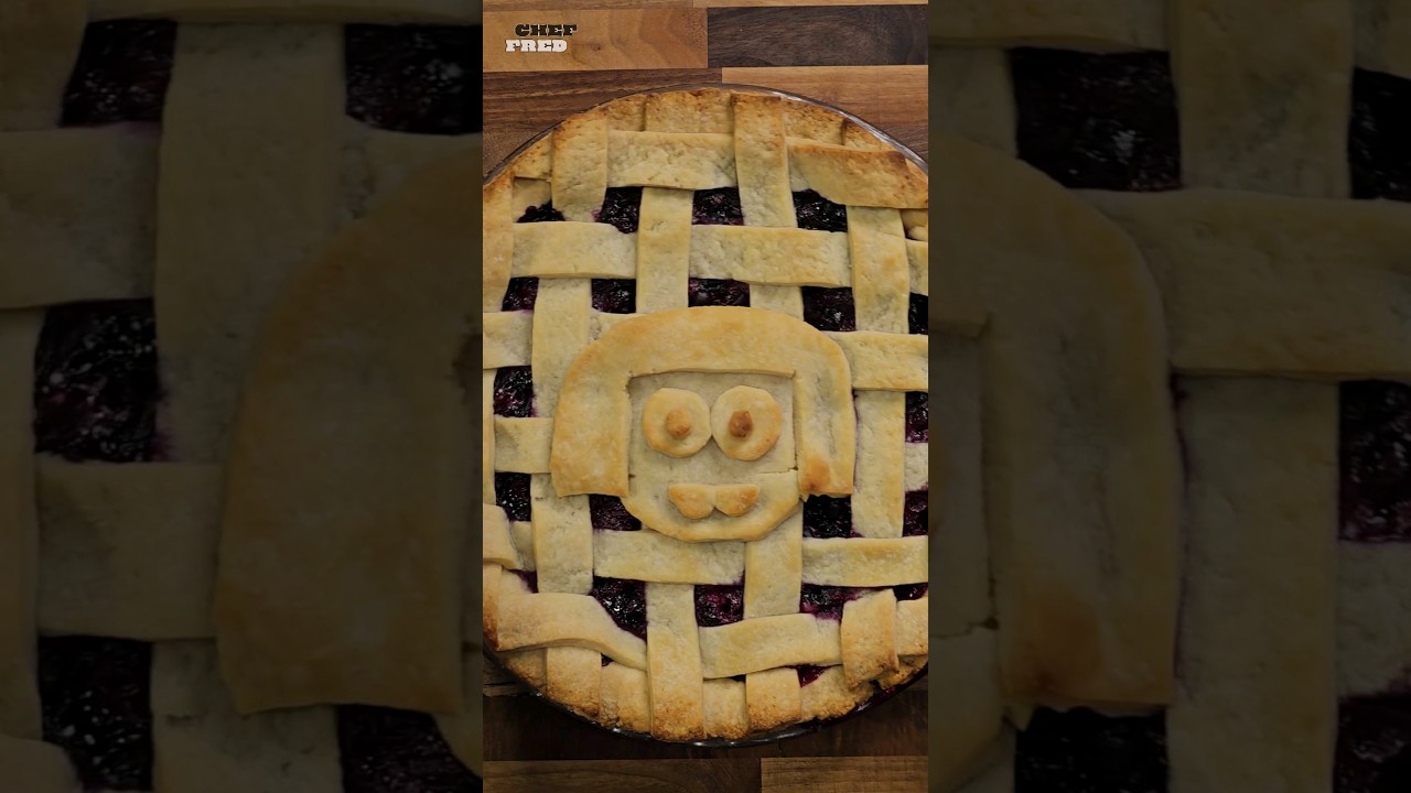 A Terrific Tilly Inspired Blueberry Wonder!😋 #shorts #bigcitygreens #pie #baking