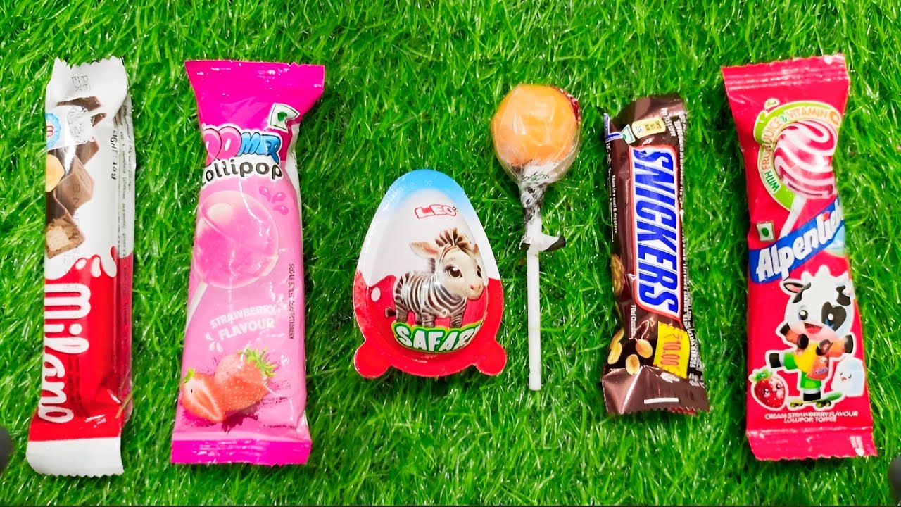ASMR Candy Opening & Crushing 🍫🍭 | Satisfying Wrapper Sounds | No Talking