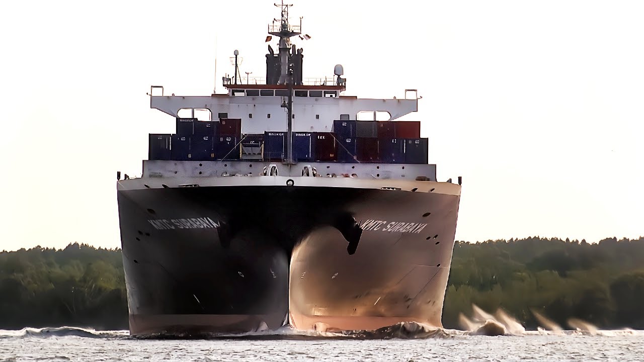 Turning Giants: Epic River Challenges for Massive Ships 
