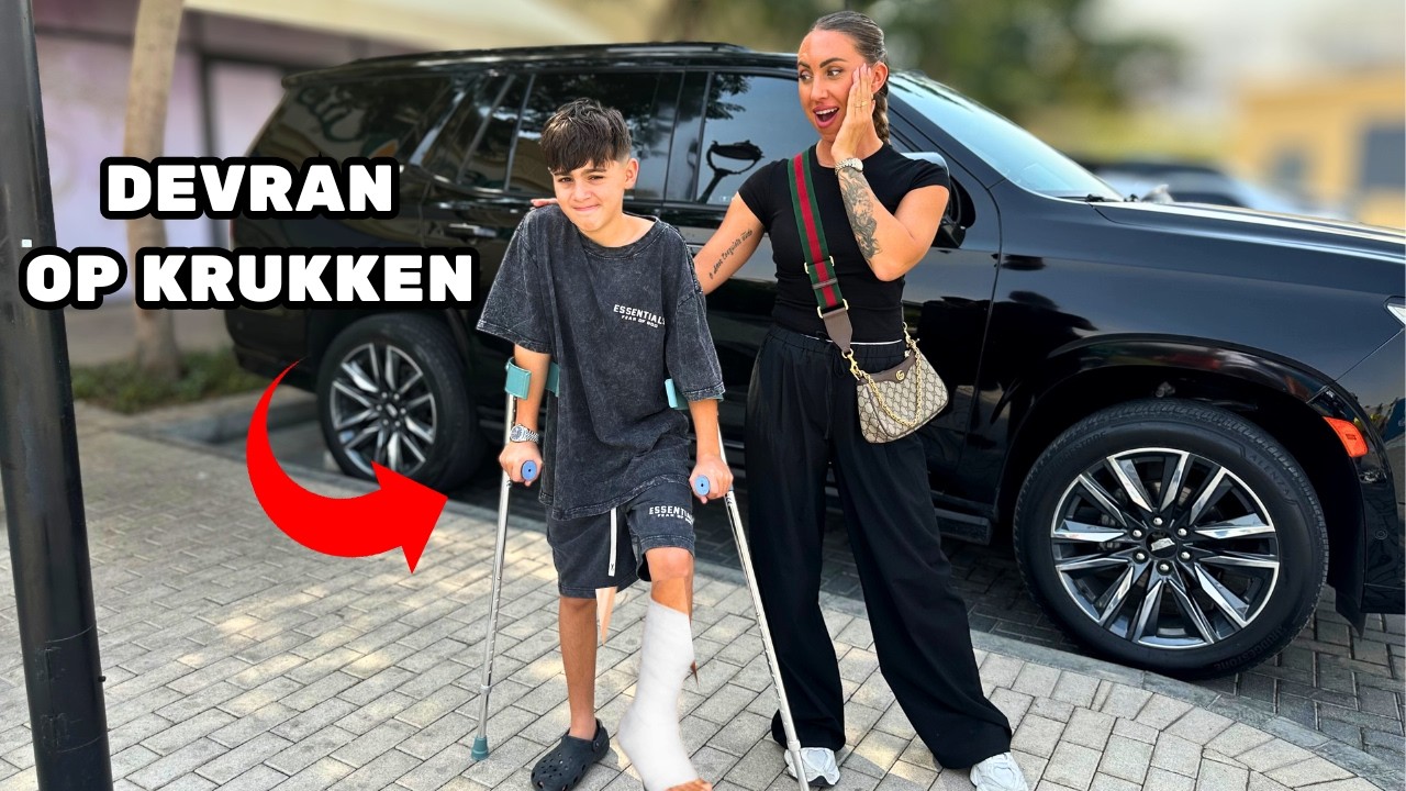 DEVRAN HEEFT EEN ONGELUK GEHAD.. 😥| #1061