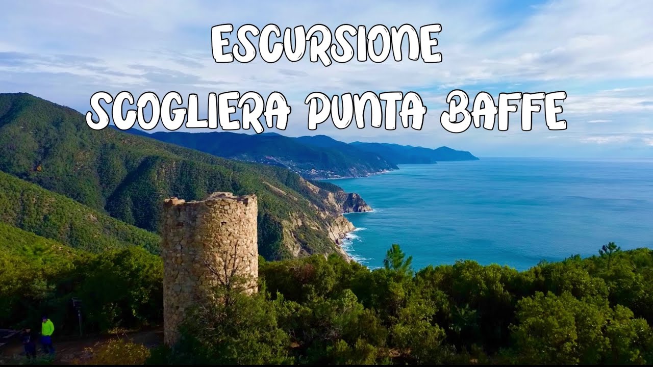 #39 SCOGLIERA di Punta Baffe e Torre dei Pirati. LIGURIA.