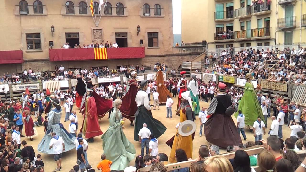 Trobada de gegants de la Festa Major de Cardona