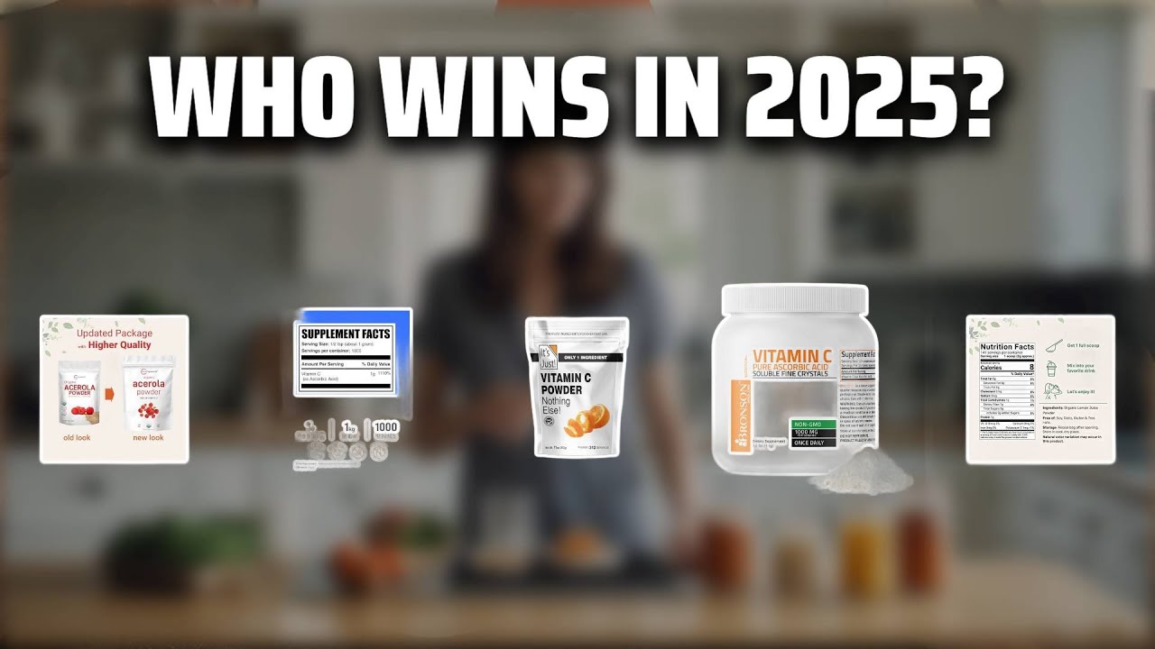 The Top 5 Best Vitamin C Powder in 2025 - Must Watch Before Buying!