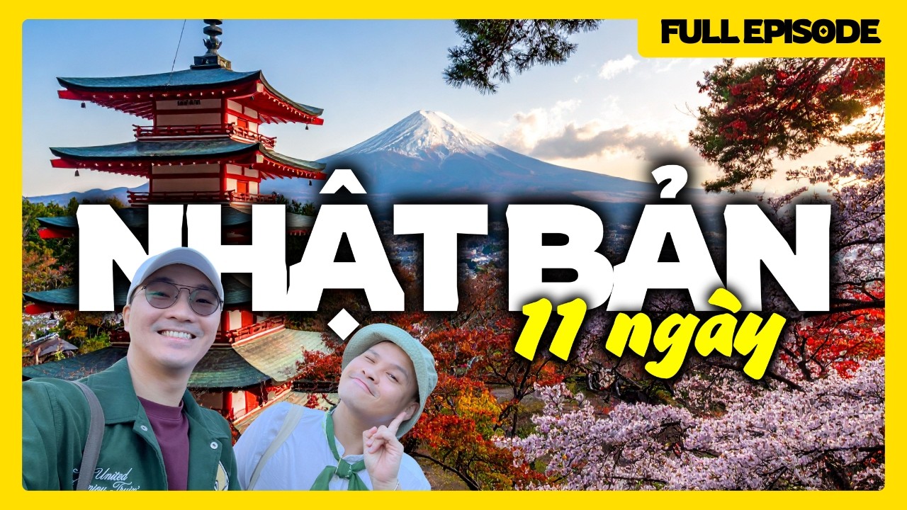 🇯🇵 VLOG TỔNG HỢP 200 PHÚT - MÌNH ĐÃ LÀM GÌ TRONG 11 NGÀY Ở NHẬT BẢN - REVIEW DU LỊCH NHẬT BẢN 2024