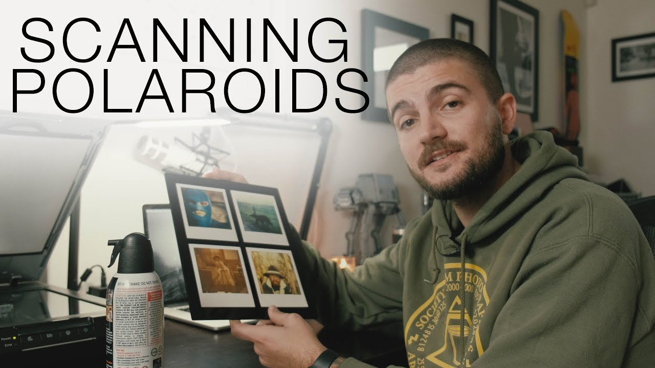 Scanning Polaroids w/ a Scan Adapter & a DIY Method!