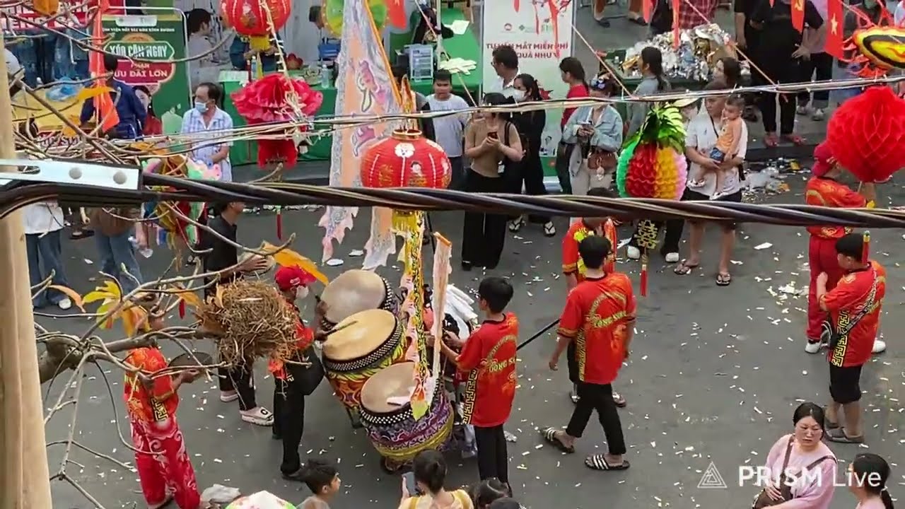 Trực tiếp Đông Nghẹt Chùa Bà Bình Dương lễ rước kiệu bà quanh tp Thủ dầu một vui lam luon