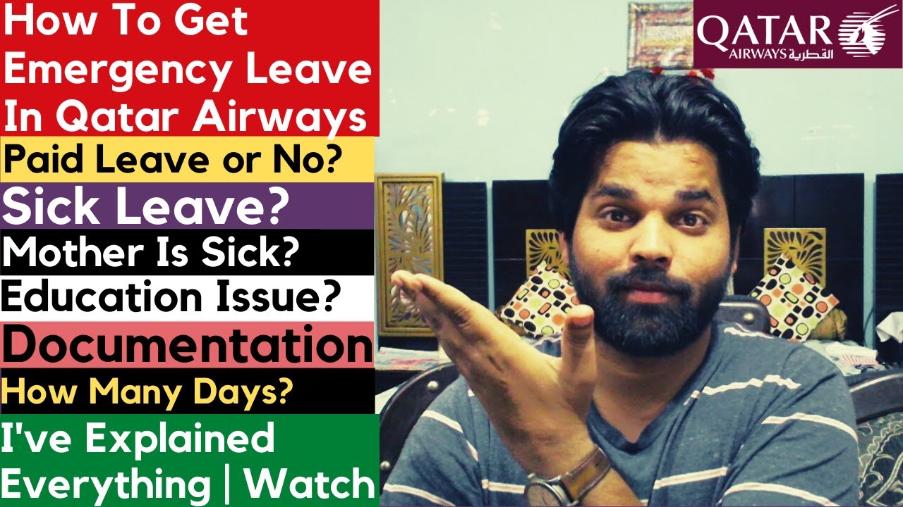How To Get Emergency Leave - Qatar Airways Group | Which Documents? During Probation Period