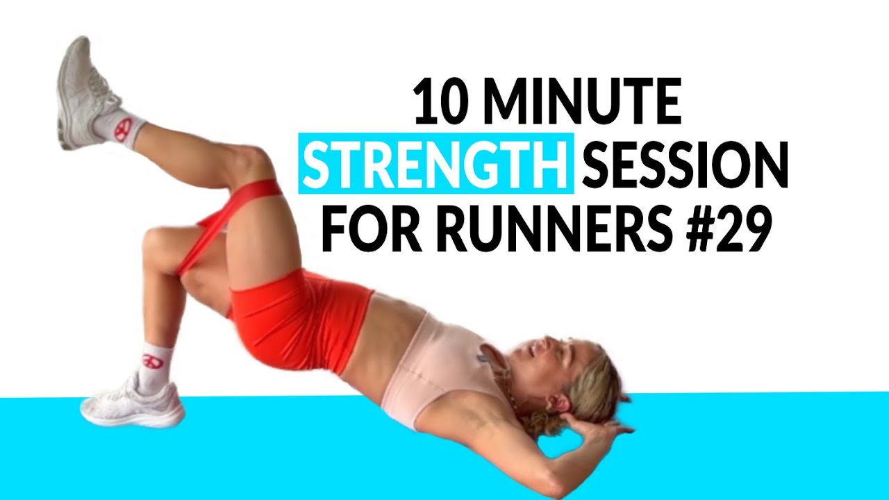Pilates for runners - 10 min pre run strength activation [Pre run strength session #29]