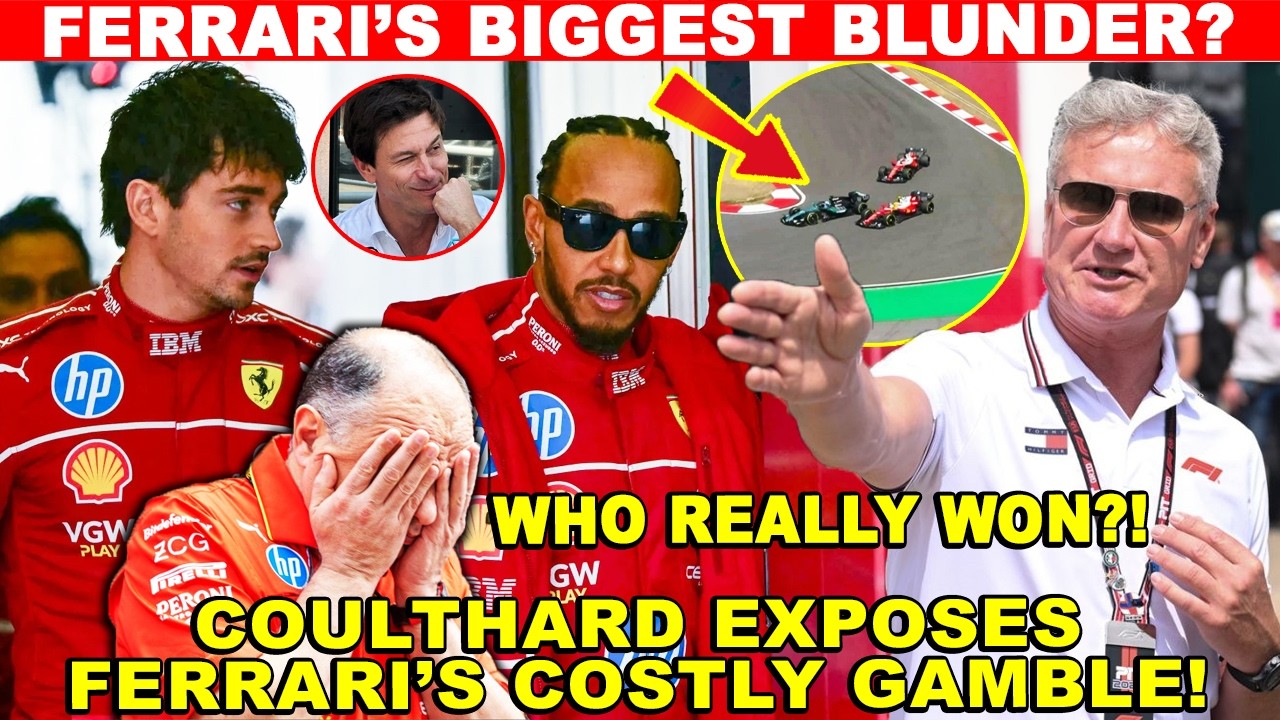 Lewis Hamilton’s MASTERCLASS… RUINED by Ferrari? David Coulthard EXPOSES Ferrari’s HUGE Mistake!