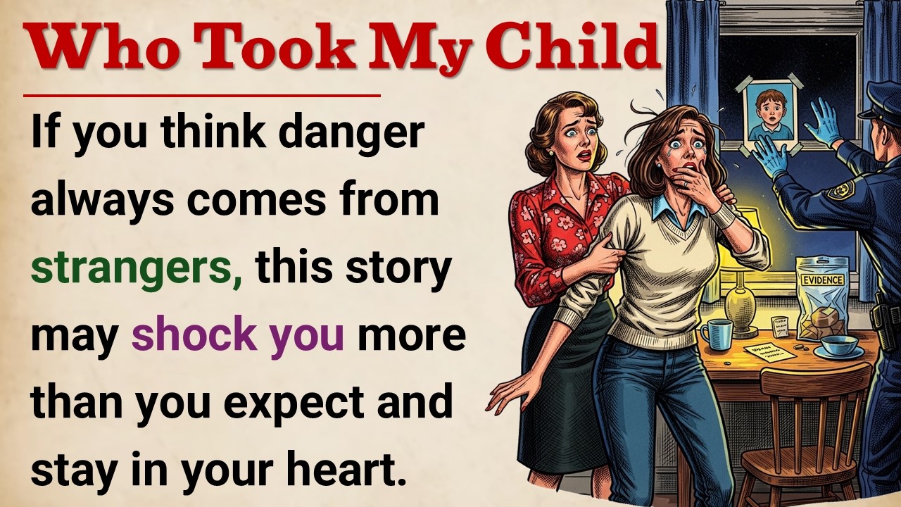 Learn English With Story 🔥 Who Took My Child? | Level 4 Listening Practice || Graded Reader 📚