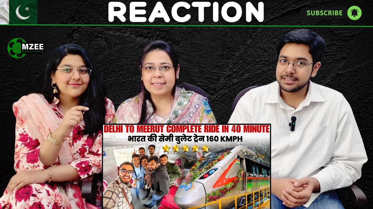 First Exclusive Non-Stop Delhi to Meerut RRTS Namo Bharat Train Ride |  Reaction!