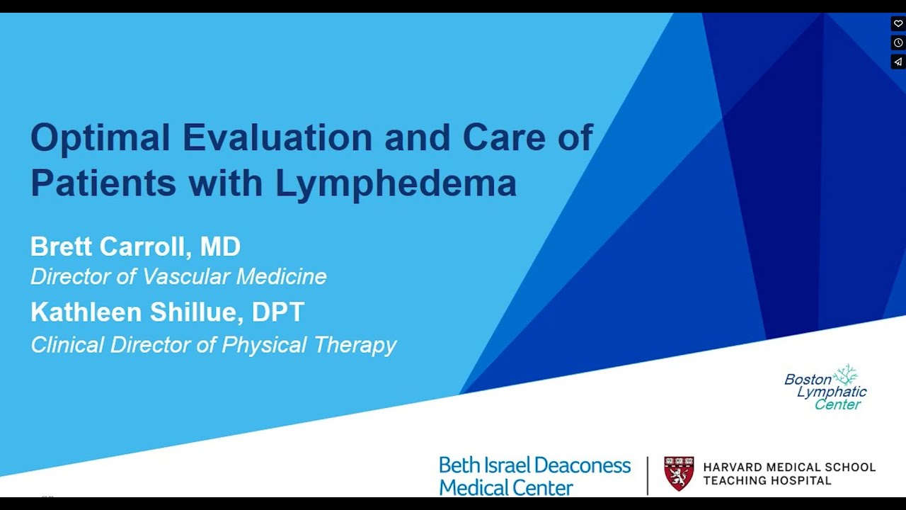 Evaluation and Care of Patients with Lymphedema