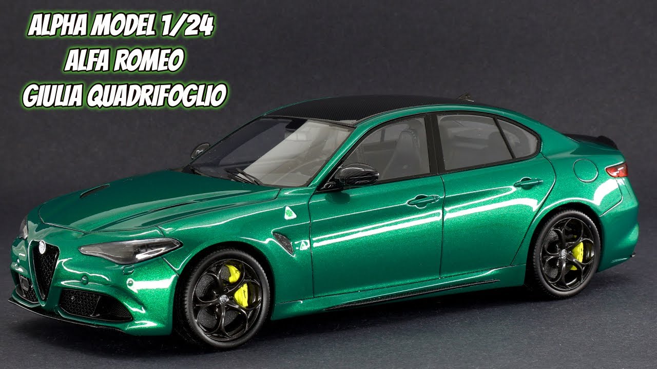 Full Build - Alpha Model 1/24 Alfa Romeo Giulia Quadrifoglio