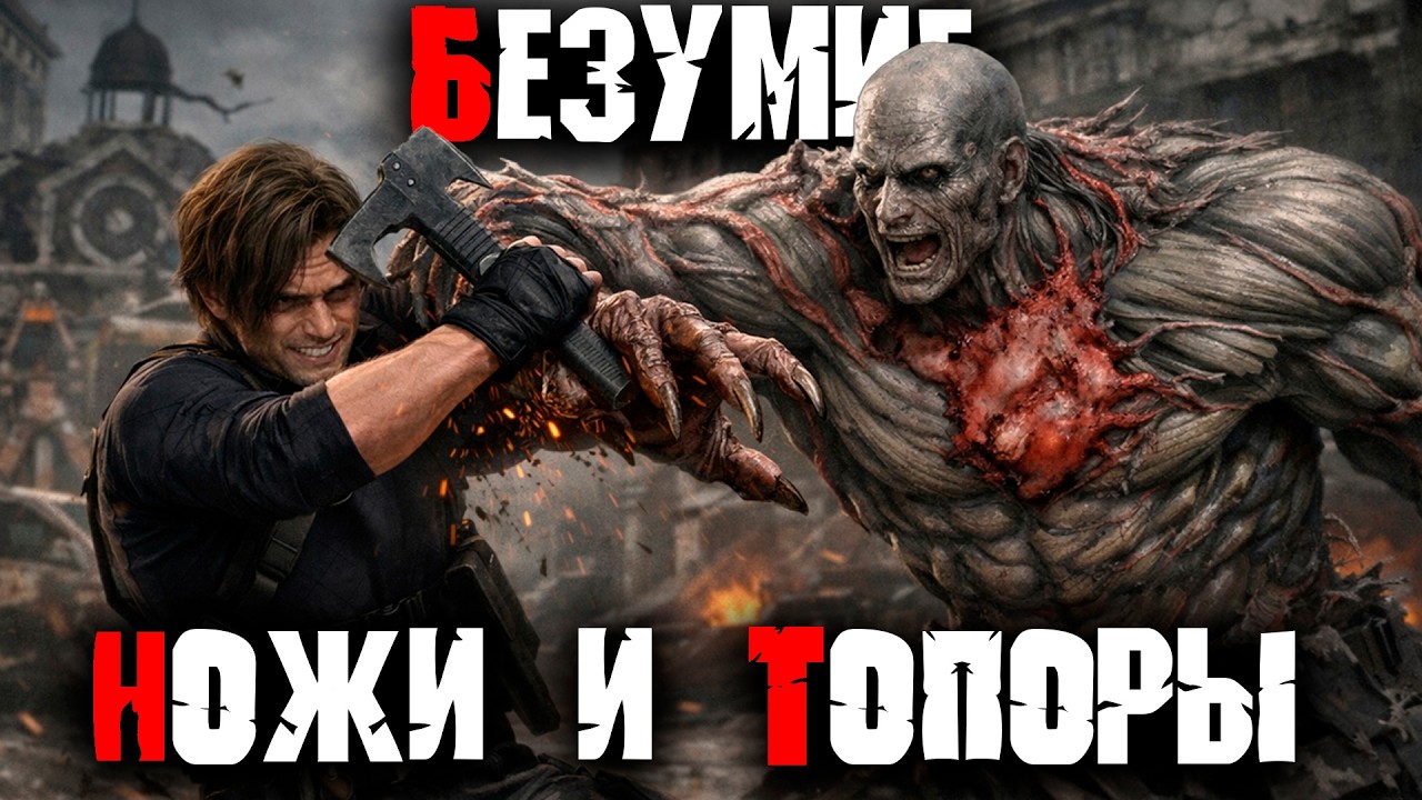 Стрим Resident Evil 9 Requiem ножом и топором ...