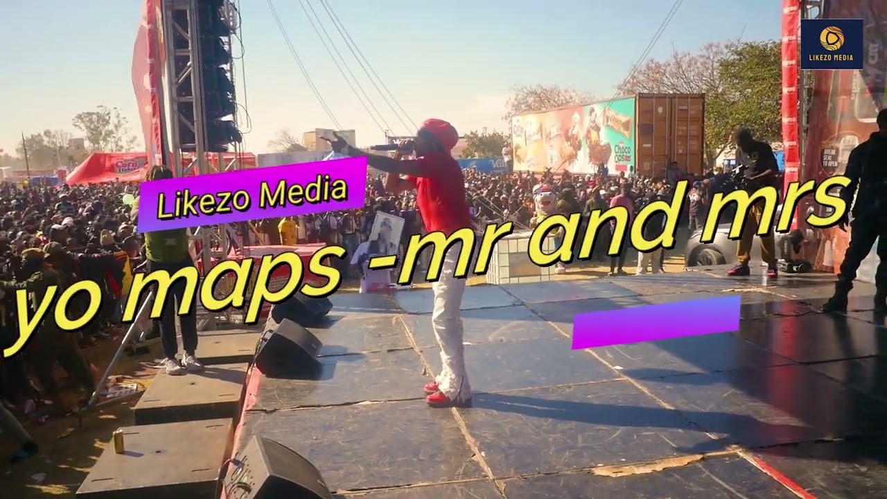 Yo maps mr and mrs  (STAGE PERFORMANCE VIDEO)