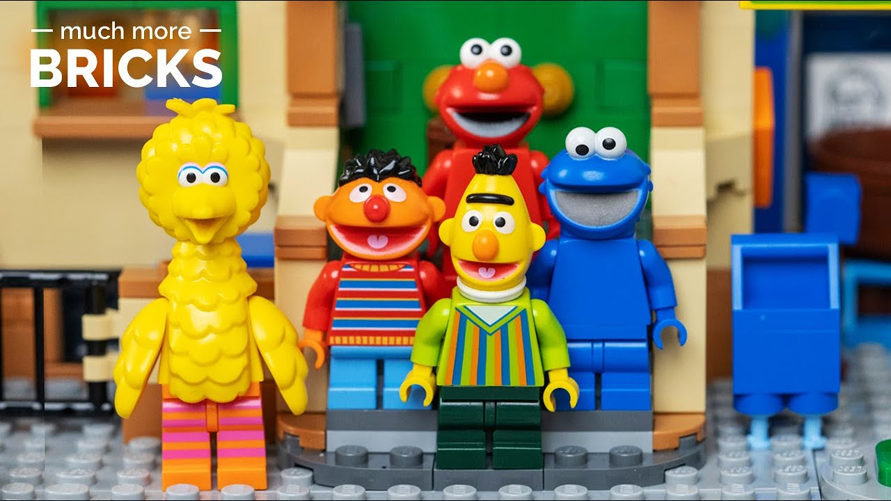 LEGO Ideas 21324 123 Sesame Street  Speed Build!