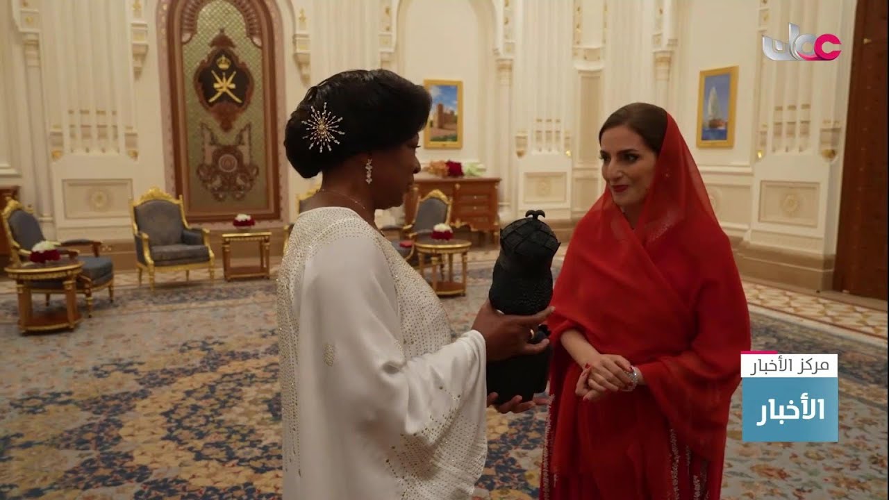 جلالة السلطان #هيثم_بن_طارق المعظم يُقيم مأدبة عشاء تكريما للرئيس الأنجولي..وتبادل للهدايا التذكارية
