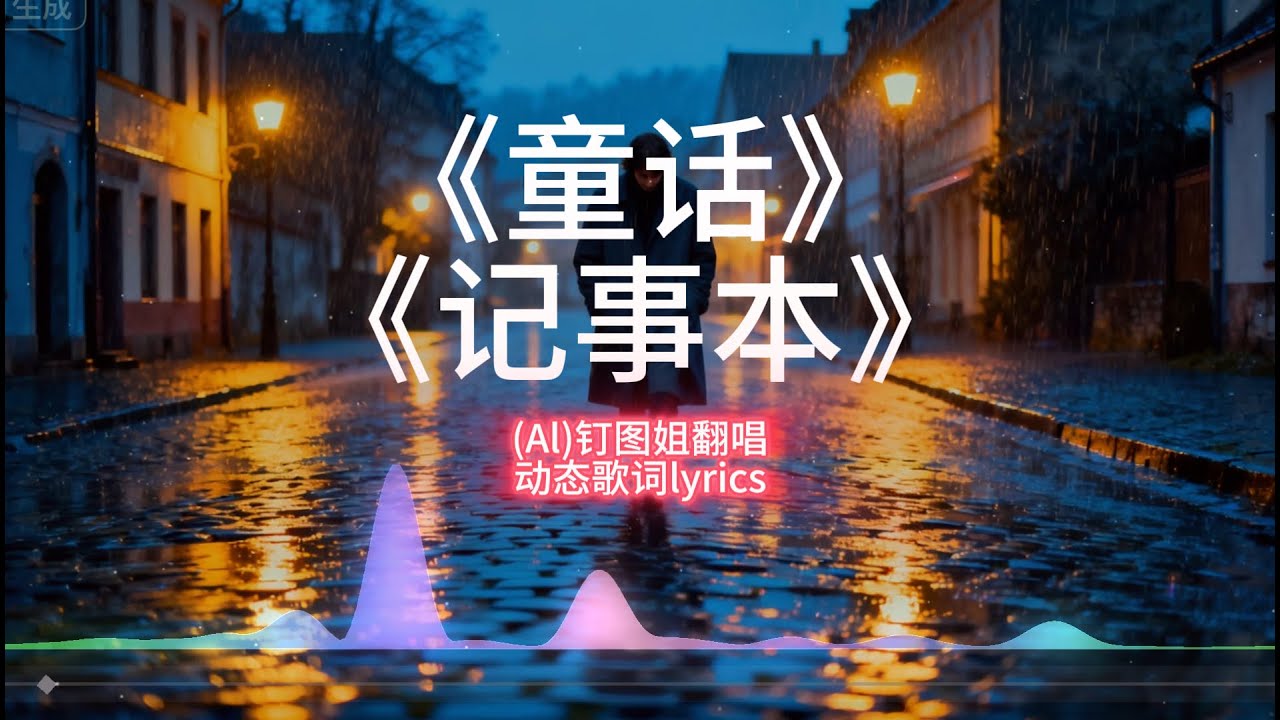 【童话】+【记事本】图钉姐翻唱 光良、陈慧琳歌曲 好听的国语歌#中文歌推荐