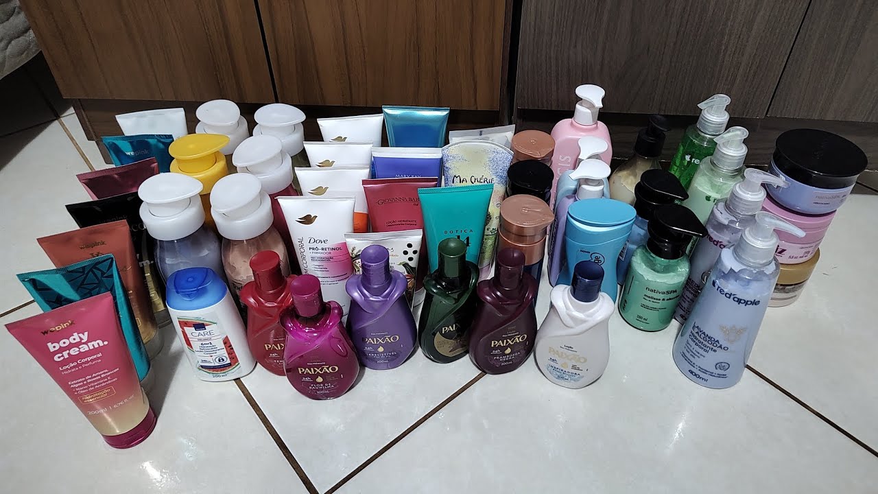 Minha Coleção Completa de Hidratantes Dezembro 2024 🥰