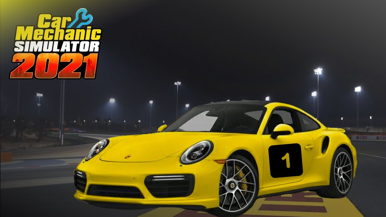 Porsche 911 Carrera 4S в Car Mechanic Simulator 2021 (1 часть)