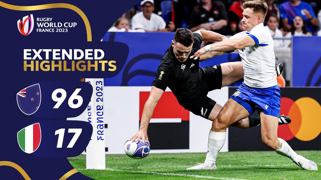 AWESOME All Blacks 14-try rout! | New Zealand v Italy | Rugby World Cup 2023 Extended Highlights