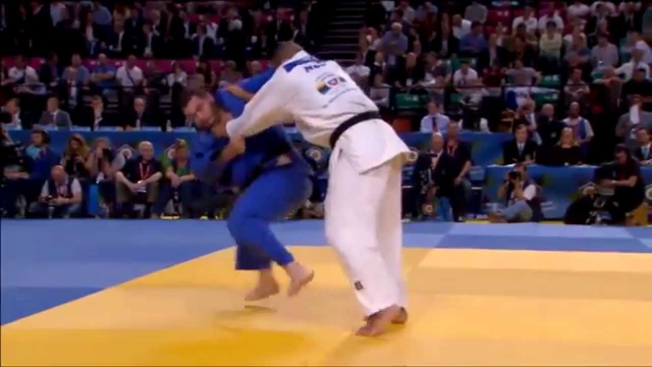 European Championships Montpellier 2014: Levani Matiashvili (GEO) - Roy Meyer (NED)